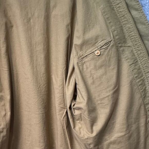 VTG Apricorn Zipper Up Snap Front Utility Military Chore Barn Jacket Men XXL Tan - Picture 12 of 16